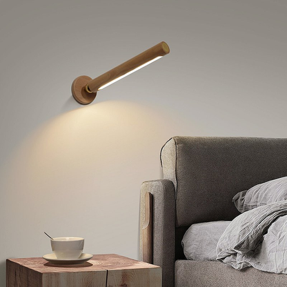 NordicMagnet - Magnetische 360° Houten Wandlamp