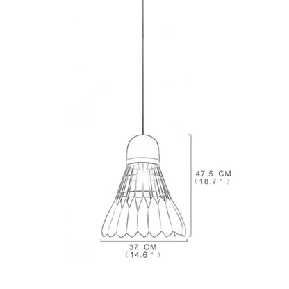 FabriLicht - Robuuste Industriële Hanglamp met Enkel Licht