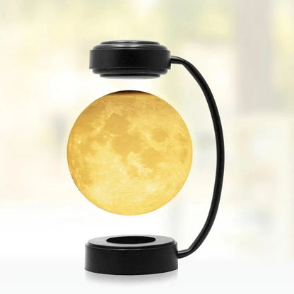 PaintingGlow - Magnetische Levitatie Maanlamp: Mystiek in de Lucht