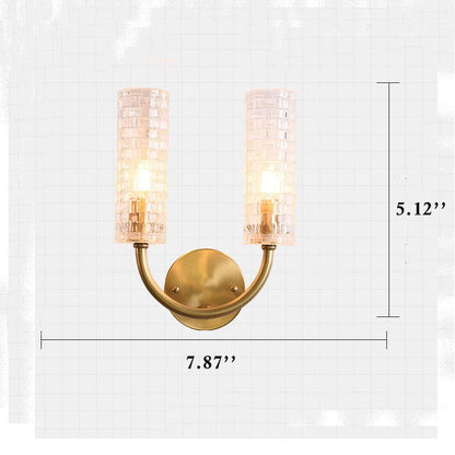 DuoLumen - Moderne U-vormige Wandlamp met Twee Lichtbronnen