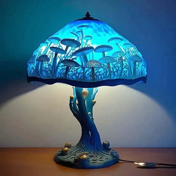 FairyGlow | Betoverende & Rustgevende Glas-in-loodlamp