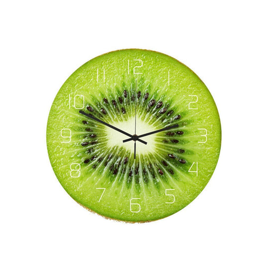 FruitBurst - Vrolijke Wanduhr met Fruitdesign