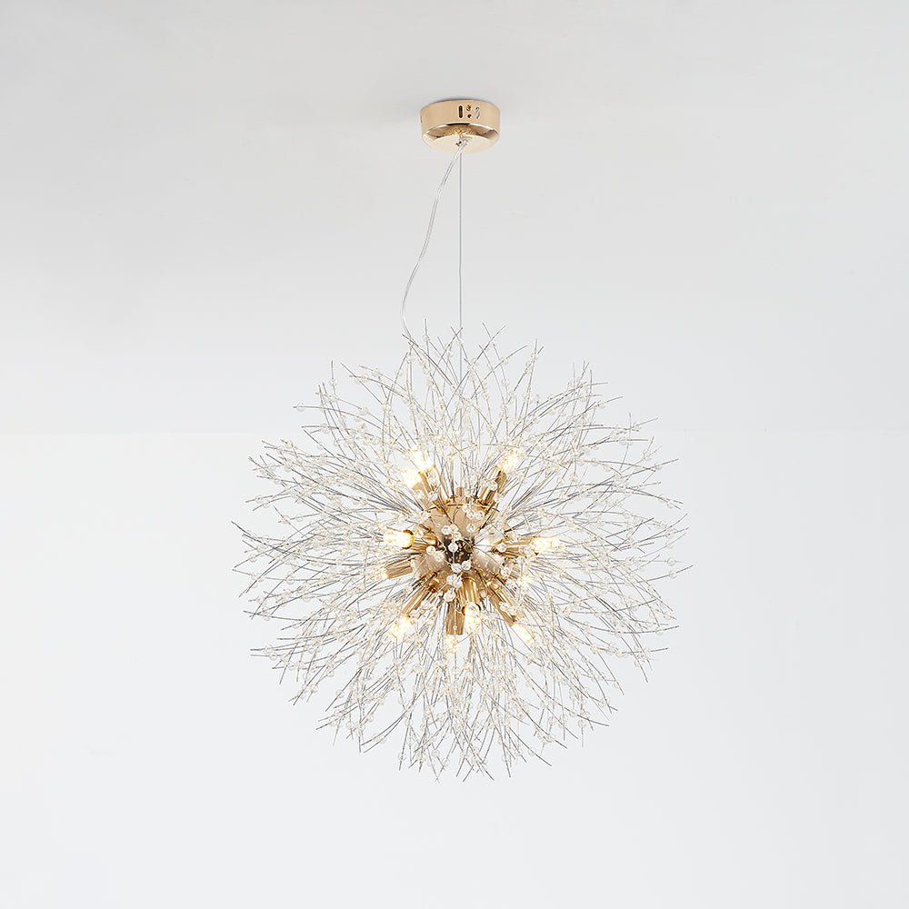 GlansGoud - LED Hanglamp in Wit en Goud