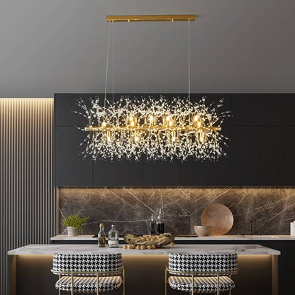 GlansGoud - LED Hanglamp in Wit en Goud