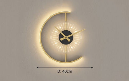 GlimmerClock - Verlichte Wandklok met LED