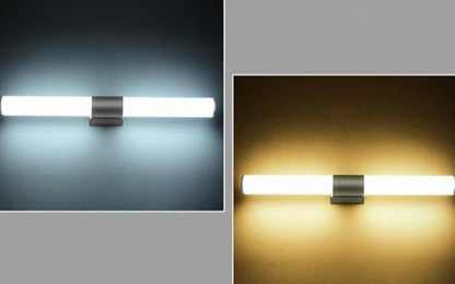 GlowCyl - Moderne Minimalistische Cilindrische LED Spiegel Wandlamp