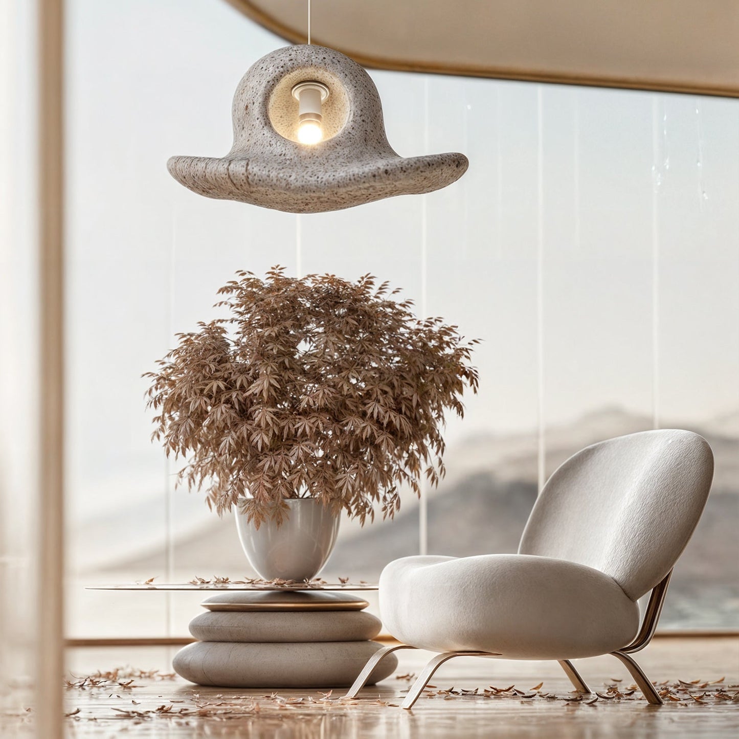 TalulahGlow - Moderne Plafondlamp met Minimalistisch Design