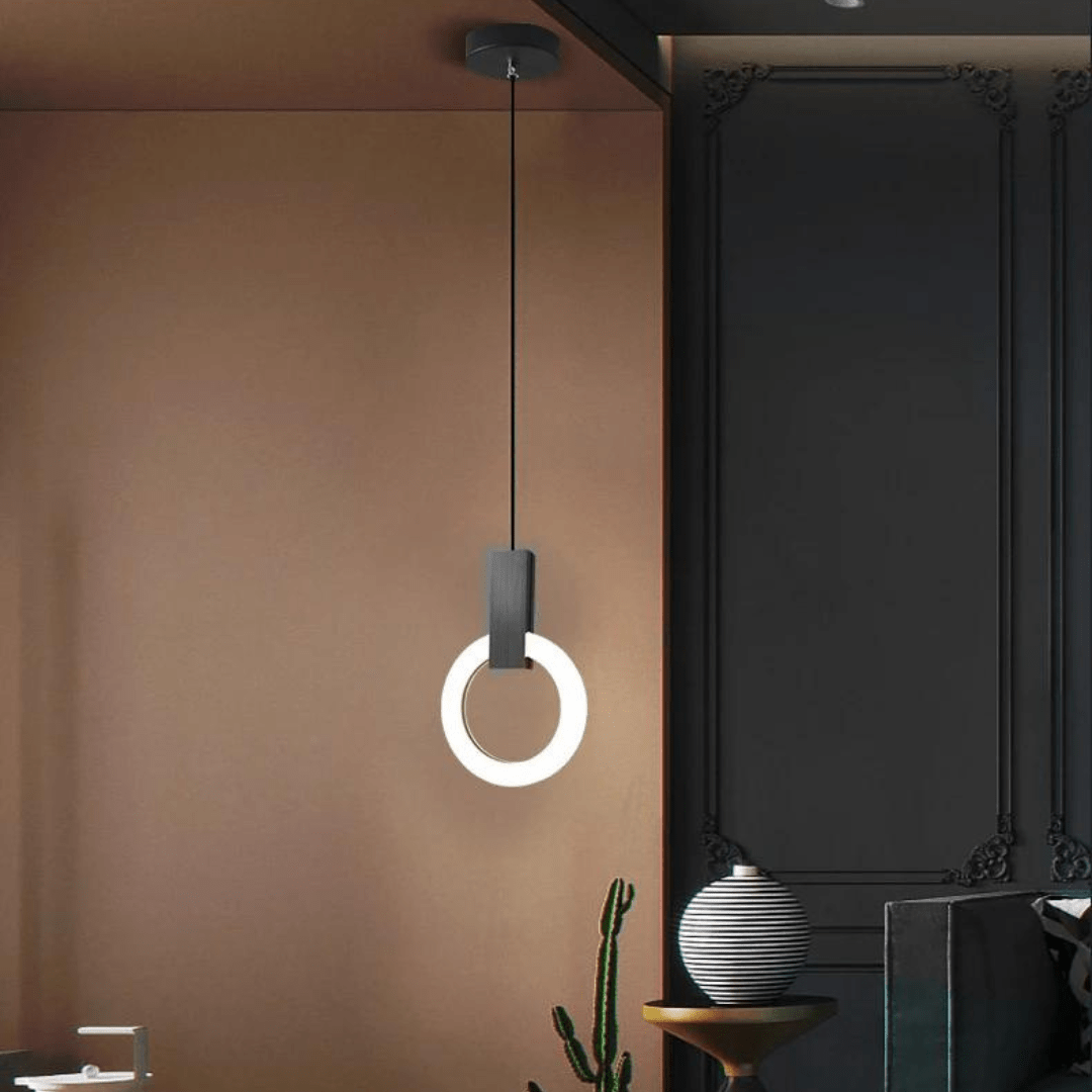 NoordCirkle - Houten LED Hanglamp