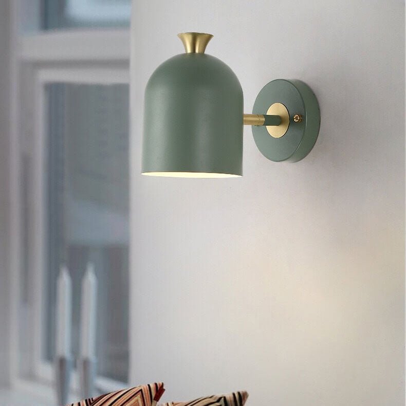 LumiMacaron - Moderne Metalen Cilinder Wandlamp met 1 Licht