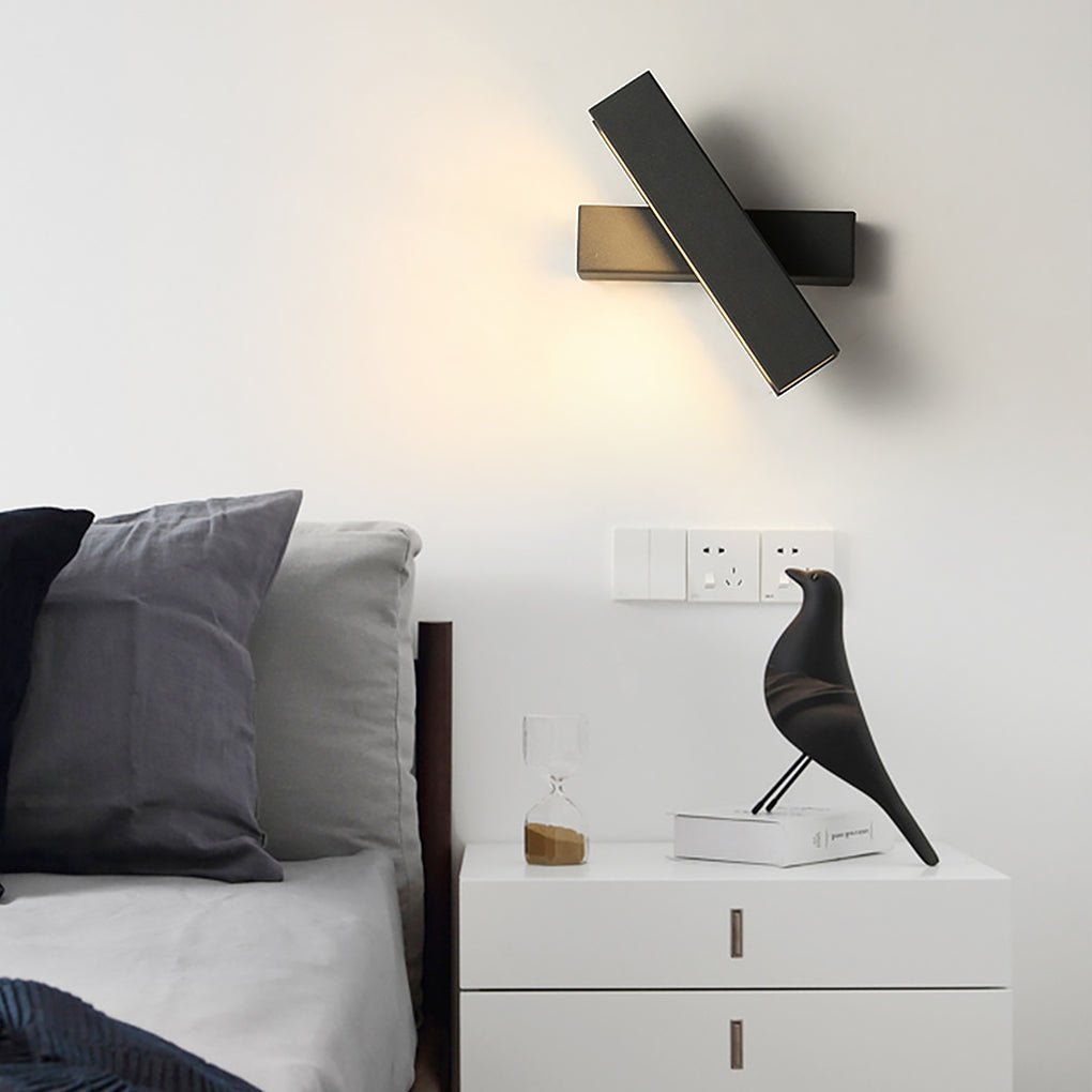 LuxeGlow - Minimalistische LED Wandlamp met Draaibare Functie