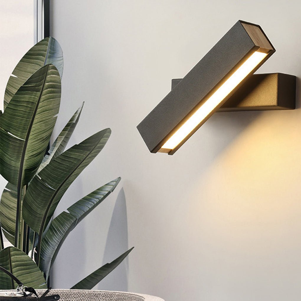 LuxeGlow - Minimalistische LED Wandlamp met Draaibare Functie