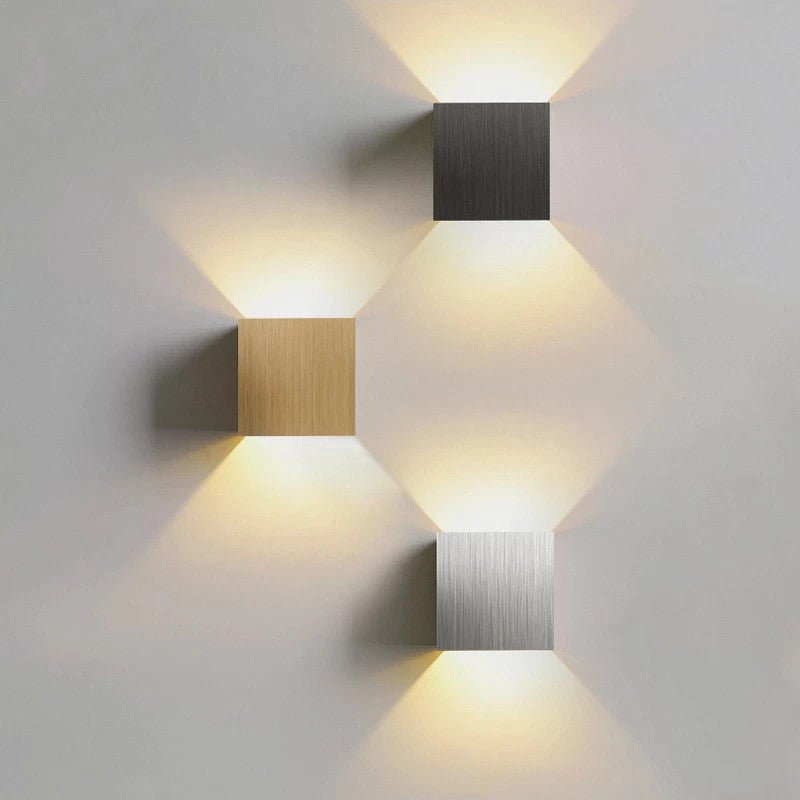 Minimalistische LED Wandlamp in Scandinavisch Design