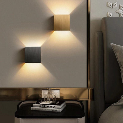 Minimalistische LED Wandlamp in Scandinavisch Design