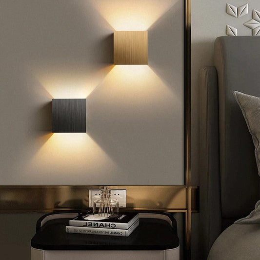 Minimalistische LED Wandlamp in Scandinavisch Design