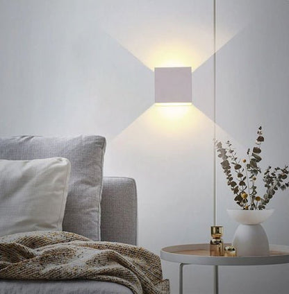 Minimalistische LED Wandlamp in Scandinavisch Design