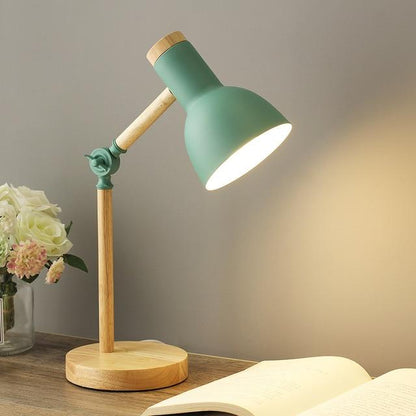 NordicBeam - Minimalistische Houten Bureau Lamp