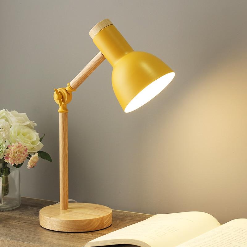 NordicBeam - Minimalistische Houten Bureau Lamp