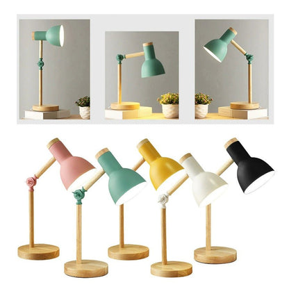 NordicBeam - Minimalistische Houten Bureau Lamp