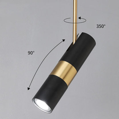 NordicGlow - Strakke LED Spot Hanglamp van Metaal voor Hedendaagse Verlichting