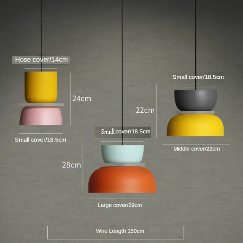 NordicLuxe - Scandinavische Macaron Hanglamp