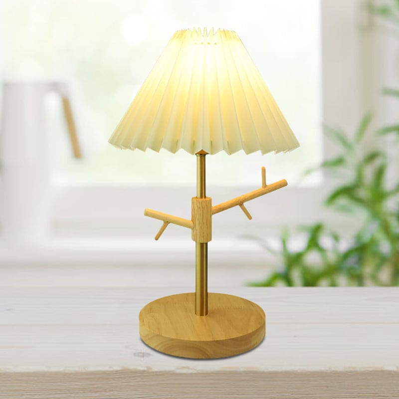 NordiFold - Stijlvolle vouwlamp met ornamentenplank