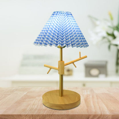 NordiFold - Stijlvolle vouwlamp met ornamentenplank