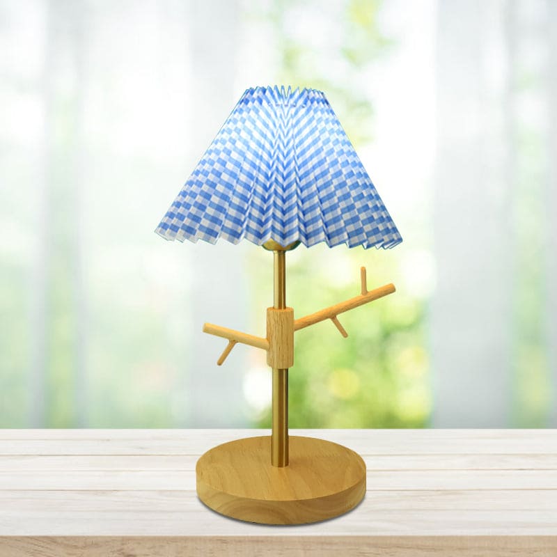 NordiFold - Stijlvolle vouwlamp met ornamentenplank