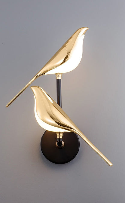 NordiWing - Scandinavian LED bird wall lamp