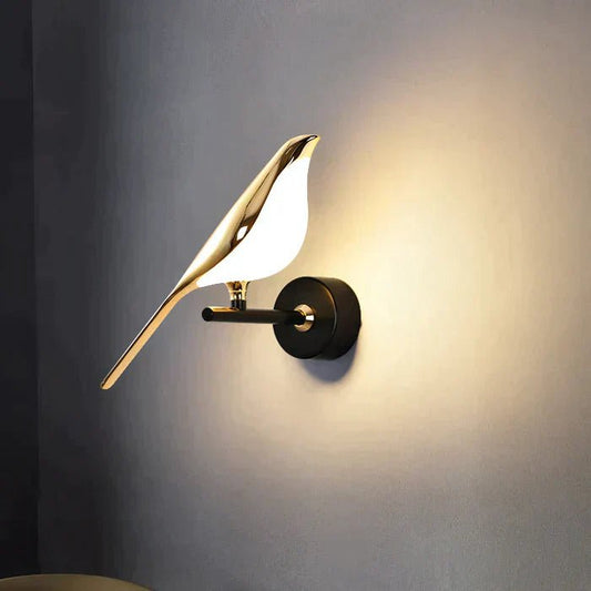 NordiWing - Scandinavian LED bird wall lamp