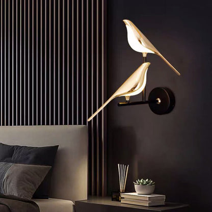 NordiWing - Scandinavian LED bird wall lamp