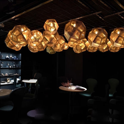 OrbGlow - Ronde Geometrische Hanglamp met Luxe Metaalafwerking