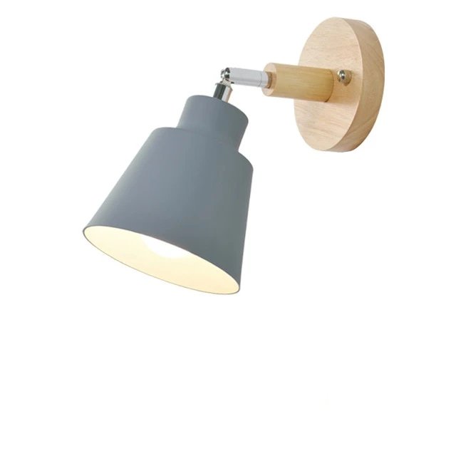 Roterende Collin Wandlamp met Trekschakelaar