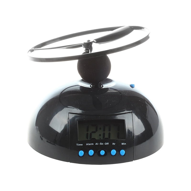 RotorClock - Creatieve Alarmklok met Vliegend Helicopter