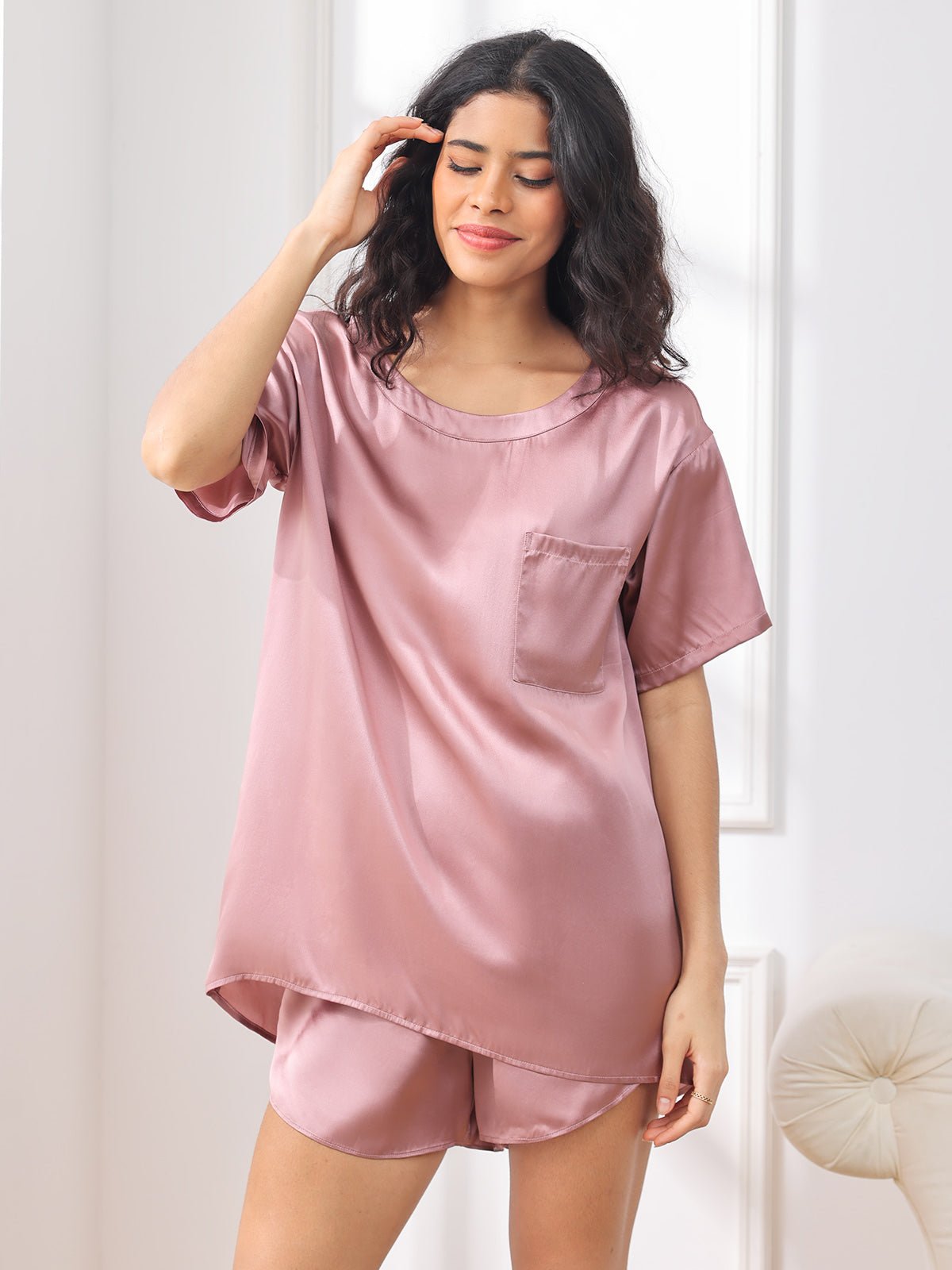 Scarlett - Casual Zijde Pyjama Set