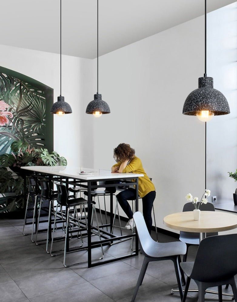 UrbanGlow - Industriële Zement Hanglampen voor een Stijlvol Interieur