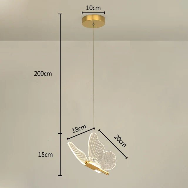 VlinderGloed - LED Vlinder Hanglampen